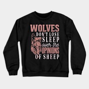 wolves sheep Crewneck Sweatshirt